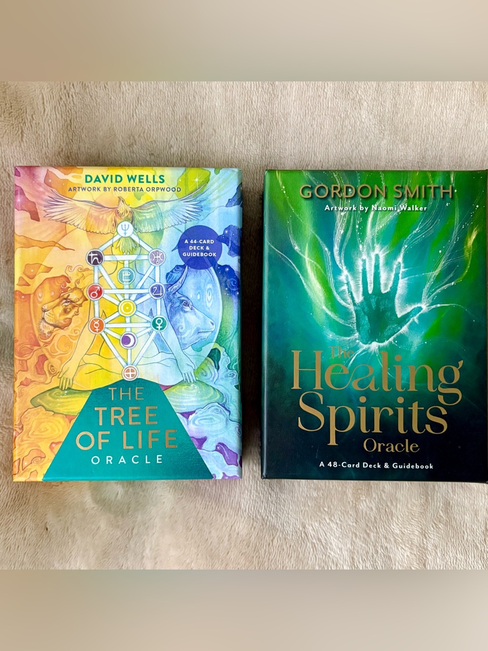 Oracle deck bundle of 2- The Healing Spirits Oracle
& The Tree Of Life Oracle